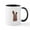 White/Black Inside, variant on CafePress - Chocolate Easter Bunny Mugs - 11 oz Ceramic Mug - Novelty Coffee Tea Cup