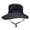 Black, variant on Boonie Bucket Hats for Women Unisex Wide Brim Sun Protect Foldable Quick Dry with Adjustable Chin for Outdoor Hiking Fishing