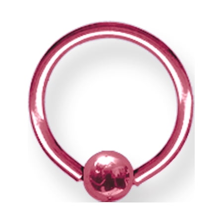 Designer Titanium Solid Captive 16G (1.3Mm) 3/8 (10Mm) Dia W 4Mm Ball Pi Made In China -Jewelry By Sweet Pea Creations
