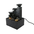 thumbnail image 1 of LED Light USB Tabletop Fountain, Compact Design with Circulating Water  Ideal for Living Room Office, 1 of 7