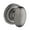 Silver, variant on Baldwin Reserve PVELLTRR112 Privacy Ellipse Knob and Traditional Round Rose Venetian Bronze Finish