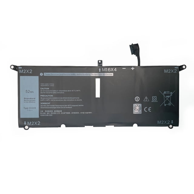 Batería para Laptop 7xinbox 7.6V 52Wh para Dell XPS 13