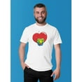 thumbnail image 2 of Young Heart T-Shirt Men -Engin Selcuk Designs, Male Medium, 2 of 4