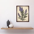 thumbnail image 2 of Lavender Plant Old School USA Tattoo Ink Body Art Rockabilly Americana 50s Art Print Framed Poster Wall Decor 12x16 inch, 2 of 5