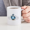 thumbnail image 4 of CafePress - Penguin Mugs - 11 oz Ceramic Mug - Novelty Coffee Tea Cup, 4 of 4