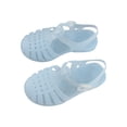 thumbnail image 1 of 4 Years Jelly Sandal Ballet Flat for Little Girls, Toddler Shoes Baby Boys Girls Cute Candy Colors Hollow Out Non-slip Soft Sole Beach Roman Sandals Sky Blue, 1 of 6