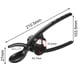 thumbnail image 3 of Nutcracker Tool with Ergonomic Grip for Comfortable and Safe Operation, 3 of 7