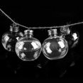 thumbnail image 7 of Leodye 1 Pieces Christmas Booze Balls Clear Christmas Tree Fillable Ornaments Water Bottle Bulbs Shape Clear Plastic Xmas Ornaments Pendant Ball for Home Decoration Party Decoration-2.36in, 7 of 7