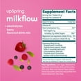 thumbnail image 2 of UpSpring Milkflow Fenugreek & Blessed Thistle Breastfeeding Drink Mix with Electrolytes, Berry, 16 Count, 2 of 8