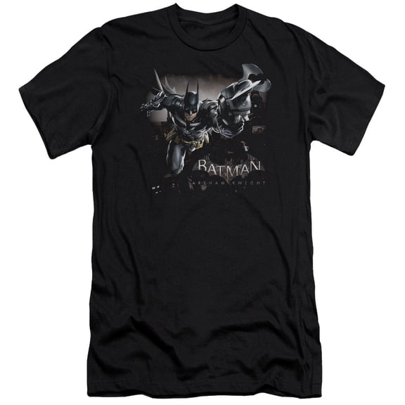 Batman Arkham Knight Grapple S/S Adult 30/1 T-Shirt Black