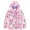 D80/Pink, variant on Afdoent Girls Winter Jacket Girls Windbreaker Jacket With Hood Outdoor Raincoat For Children Lightweight Breathable Hiking Coat 2-3 Years