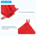 thumbnail image 4 of Uxcell Microfiber Glasses Bag Sunglasses Pouch with Eyeglasses Cleaning Cloth, Red 6 Pack, 4 of 6
