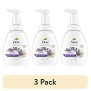 (3 pack) Dove Nourishing Daily Use Women's Foaming Hand Soap, Lavender and Yogurt, 10.1 fl oz