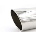 thumbnail image 3 of RP Remarkable Power, 5" Inlet 8" Outlet 15" Long Overall Length Stainless Steel Rolled Edge Diesel Exhaust Tip EXT37, 3 of 4