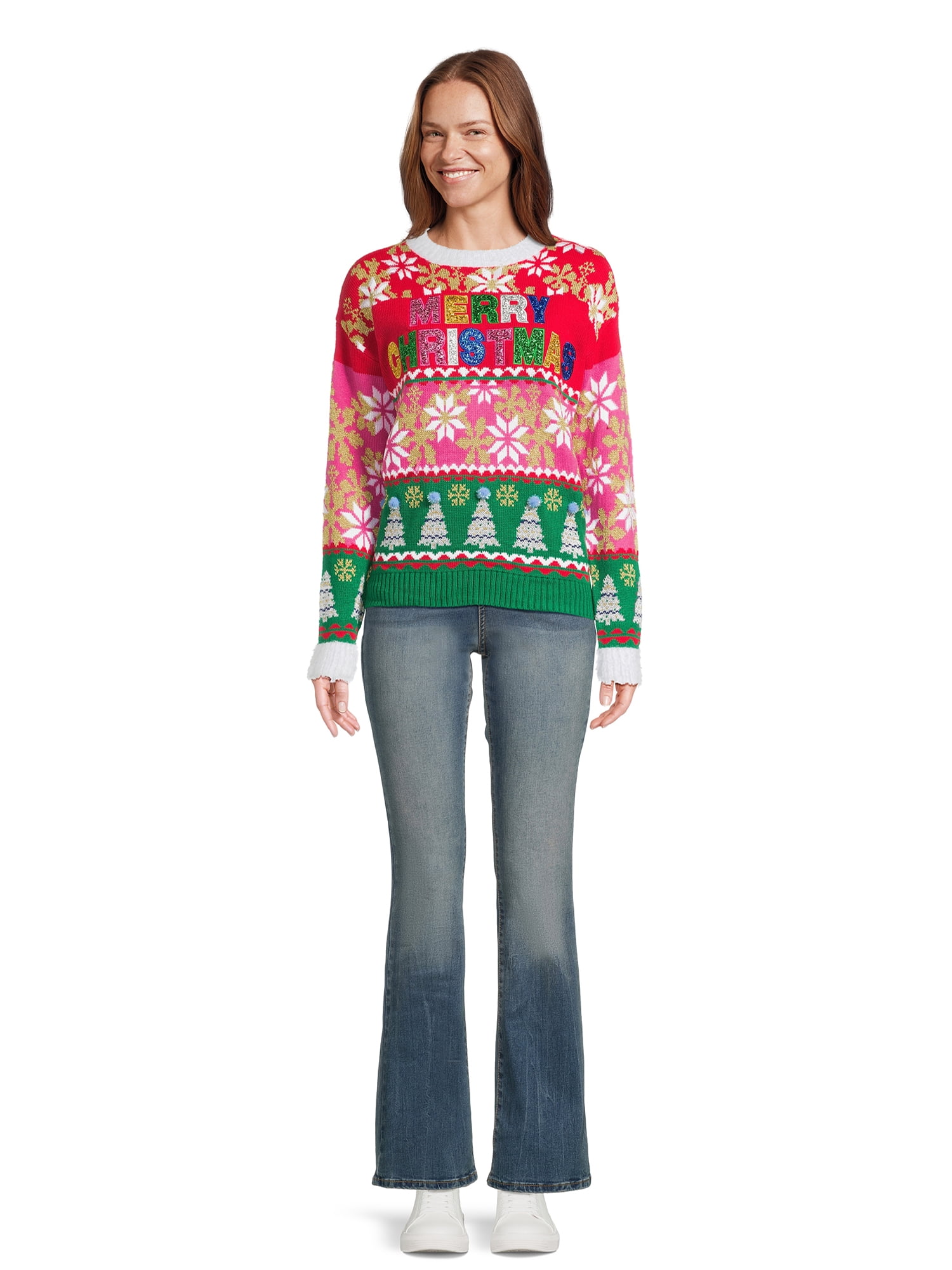 All I Want For Xmas Is A Grizzly Bear Ugly Christmas Sweater Women Hoodie
