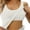 White, variant on Hauaitttt Womens Tank Tops with Built In Bras 2025 Summer Casual Crew Neck Sleeveless Camisole Plus Size Padded Workout Tops Womens Muscle Top Muscle Tops for Women Petite Base Shirt Birthday Top for