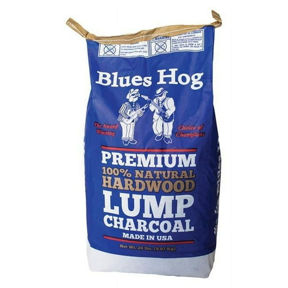 Blues Hog Premium Blend Lump Charcoal, 20 lbs