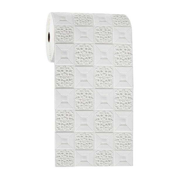 Paneles de pared Adhesivos de pared de ladrillo Revestimiento de pared extraíble Decoración Autoadhesivo estilo B