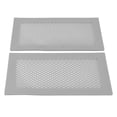 thumbnail image 2 of cubiertas de ventilación a prueba de bebés, de silicona suave y segura para el suelo del hogar, para atrapar residuos, cabello, insectos, color gris., 2 of 14