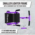 thumbnail image 3 of EzyRoller Mini Ride On Toy for Kids Age 2-4 Years, Up to 100 Lbs. - Purple, 3 of 7