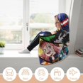 thumbnail image 6 of My Hero Academia Wearable Blanket Cloak Arctic Velvet Hooded Blanket Soft Fuzzy Hoodie Blanket Cape for Adults Kids 40"x50", 6 of 8