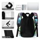 thumbnail image 5 of El Caballero más Valiente-theme Backpack, Campus style schoolbag Bookbag with Adjustable Shoulder Straps And Large Zip Compartment, Unisex Travel Bags.42x30x15cm, 5 of 6
