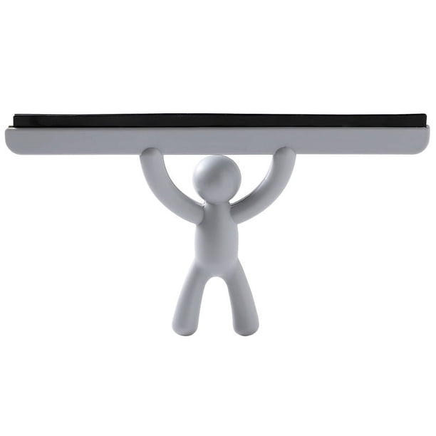 Cepillo de hielo limpiador de ventanas limpiaparabrisas para lavadora de ventanas de coche herramientas de baño de cocina panel de batería rascador de vidrio suave creativo cepillo de ventana Sincero Electrónica