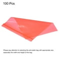 thumbnail image 3 of Unique Bargains 6x8inch (15x20cm) Rouge Transparent Anti Sacs Statiques Sac de Blindage Refermable pour le Disque Dur HDD SSD 100 Pack, 3 of 5