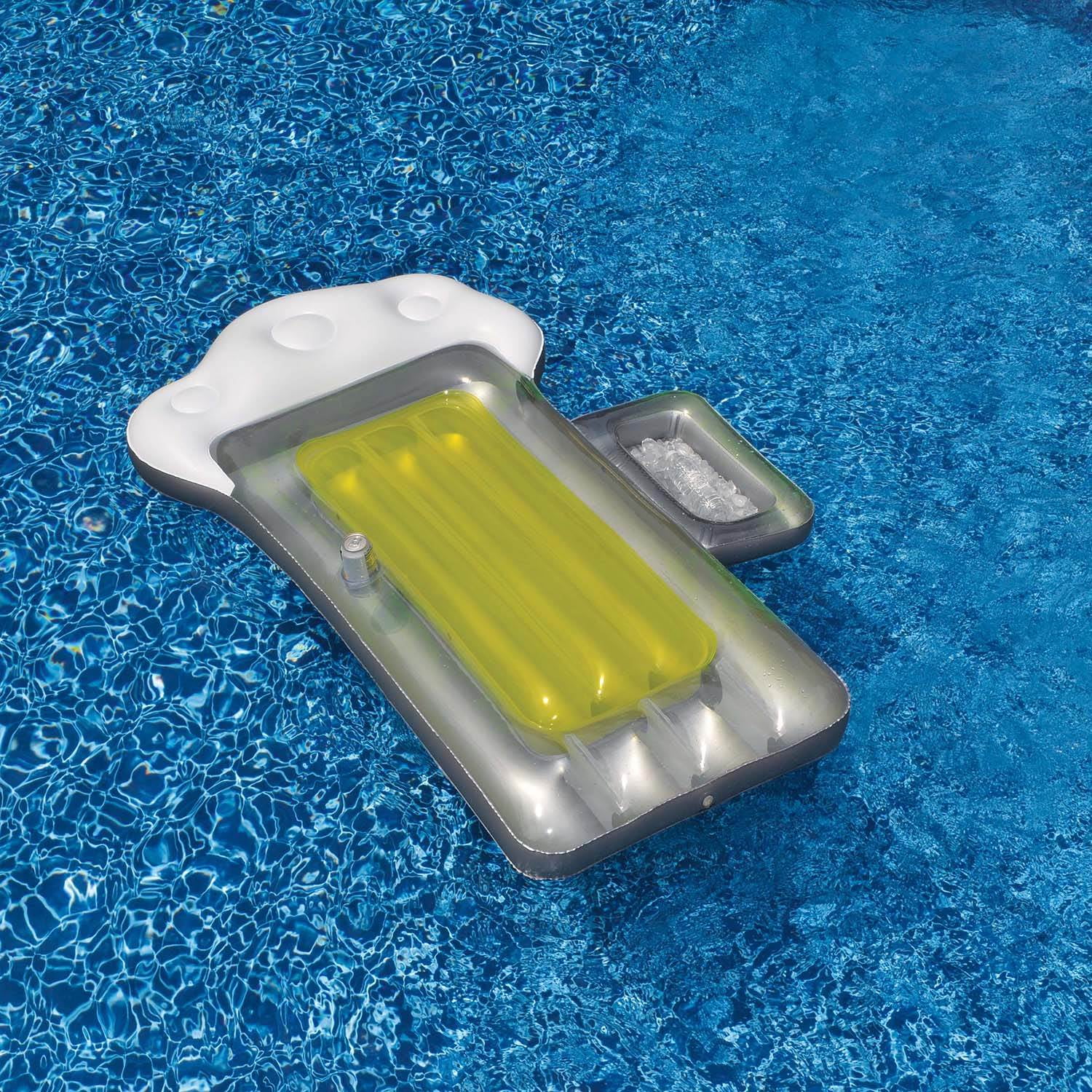 6 Pack Swimline Giant Inflatable Beer Mug Swimming Pool or Lake Ride On Float