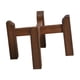 thumbnail image 5 of Soporte para plantas de suelo, soporte para macetas de madera, fácil de usar, portátil, antideslizante y estable. Marrón de una sola capa, 5 of 9