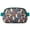 Blue-green-6, variant on Tail Wagging Waist Pack - Happy Dog Print, Lightweight Waterproof Fanny Pack