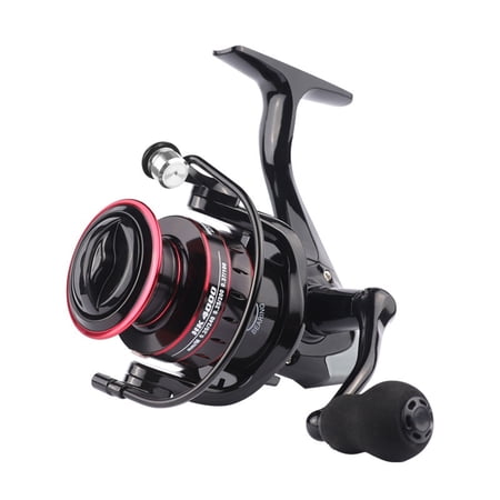 Fishing Reel HK1000-7000 Spinning Wheel 8kg Braking Force Metal Reel Far Throw Ocean River Fishing