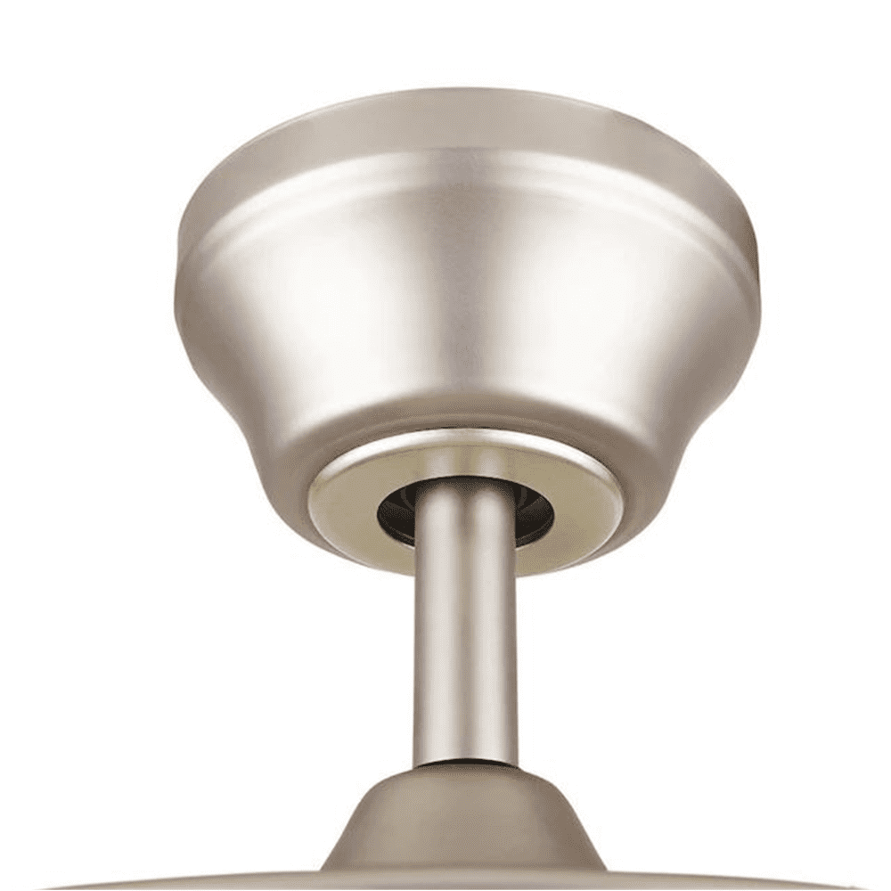 Concord 52" Satin Nickel LED Indoor Traditional Style Ceiling Fan with Light Kit