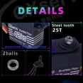 thumbnail image 3 of CUITING IP65 Waterproof Digital Brushless Servo with High Torque for RC Car Trucks, 3 of 9