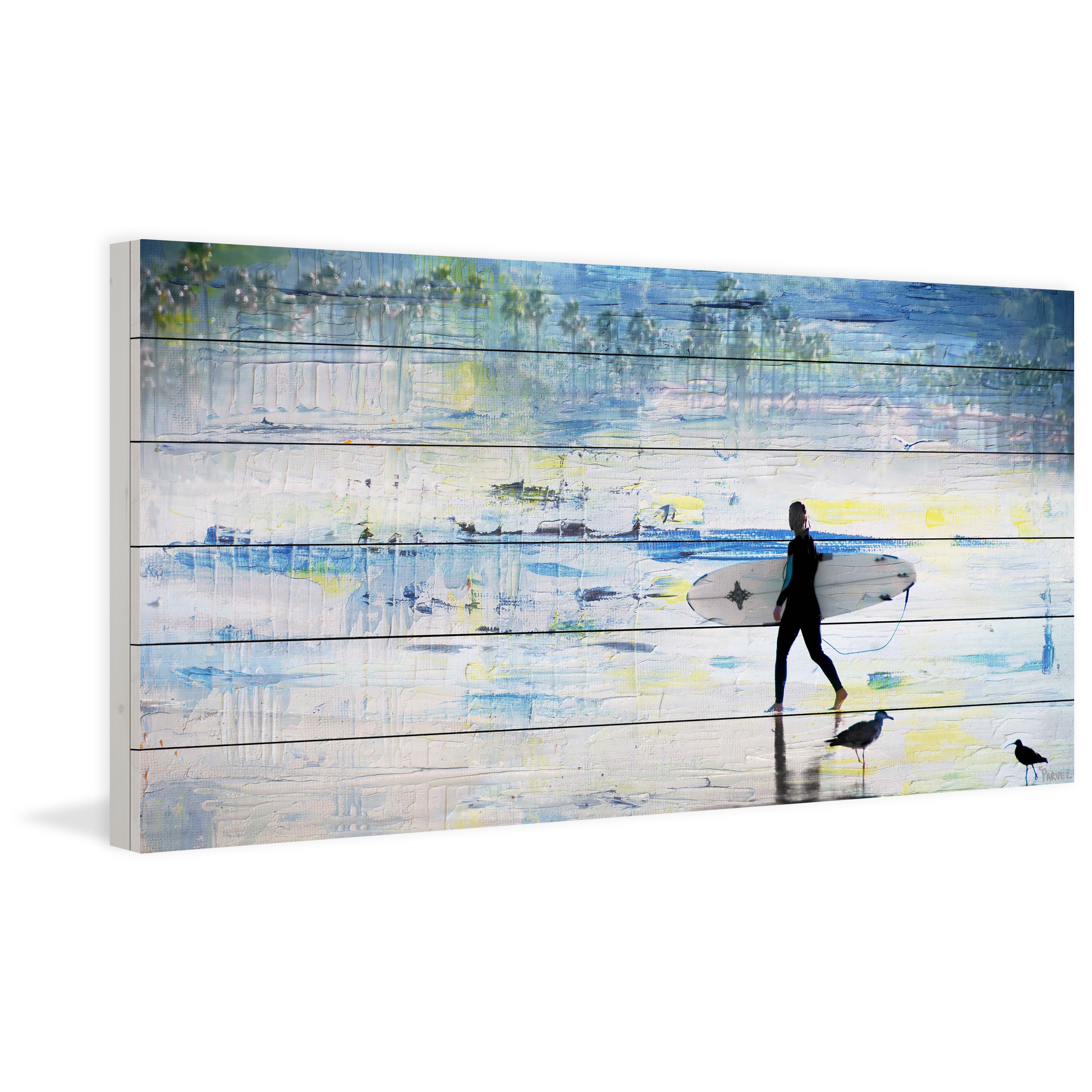 Parvez Taj Printed Sports Art Print