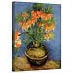Vincent Van Gogh "Fritillaries" Wrapped Canvas Art