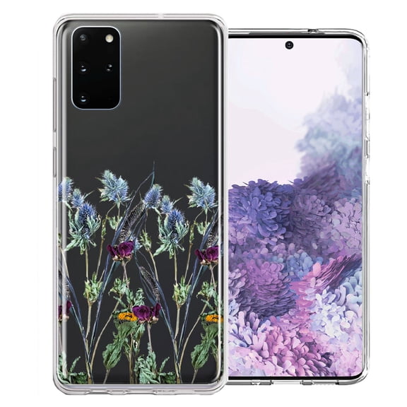 MUNDAZE For Samsung Galaxy S20 Country Dried Flowers Design Double Layer Phone Case Cover