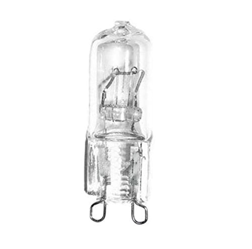 6 Pack G9 Halogen Bulb 120V 40W T4 Type 2 Pin Base Dimmable 480LM 2700K Warm White