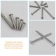 thumbnail image 2 of BESTYASH 300Ud Tornillos Autoperforantes Acero Inoxidable Para Materiales Madera Plástico Y Metal, 2 of 8