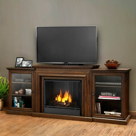 Real Flame Frederick Entertainment Center Ventless Gel Fireplace