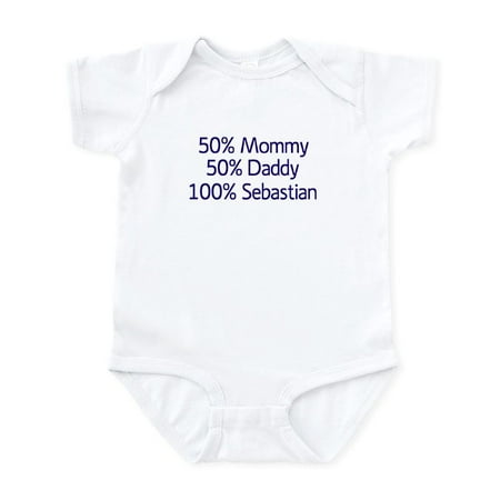 

CafePress - 100% Sebastian Infant Bodysuit - Baby Light Bodysuit Size Newborn - 24 Months