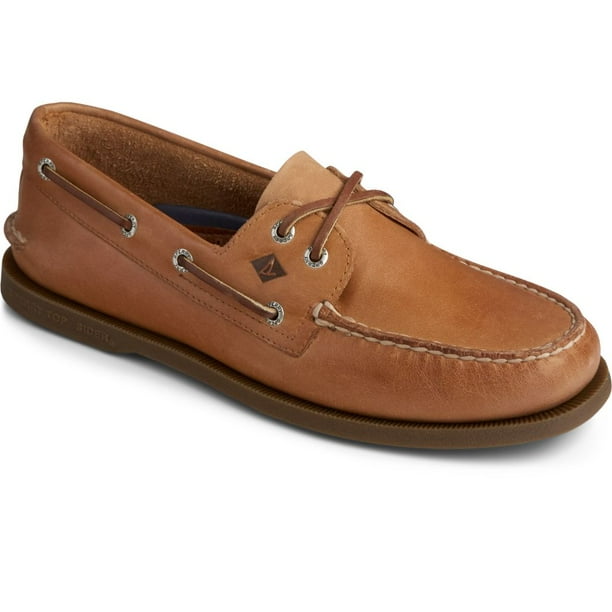Sperry Men s A O 2 Eye Boat Shoe in Nutmeg 4 Walmart