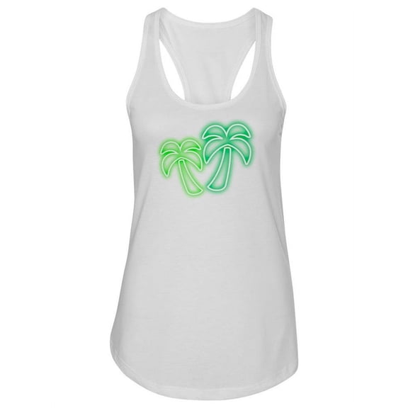 Palms Neon  Tank Women -Image by Shutterstock, Female x-Small