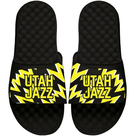 

Youth ISlide Black Utah Jazz High Energy Slide Sandal