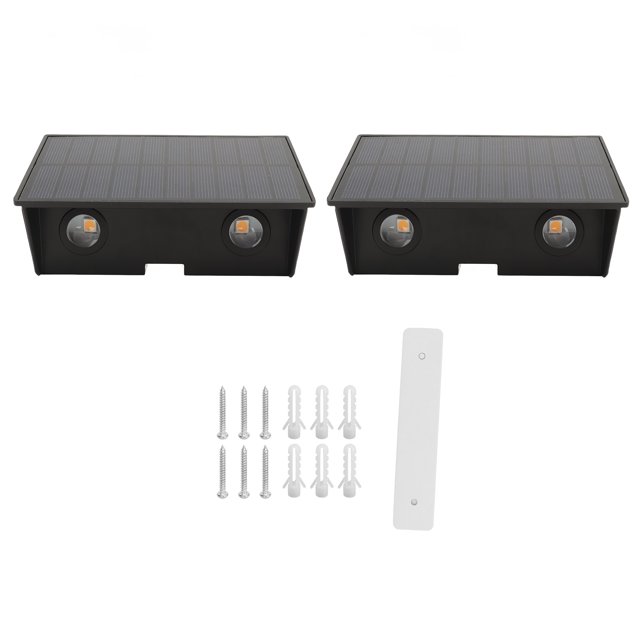 Colector Solar LED JAAS para exteriores IP54 Lámpara Solar de pared para patio