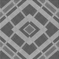 thumbnail image 1 of Ahgly Company Machine Washable Indoor Square Transitional Grey Gray Area Rugs, 5' Square, 1 of 7