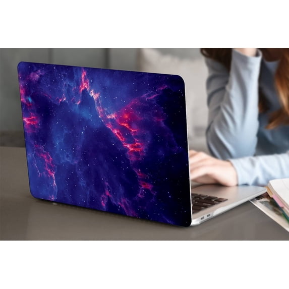 KSK KAISHEK Hard Shell Case Cover Compatible with Newest MacBook Pro 15 inchs with Retina Display Touch ID Model: A1990&A1707 (Galaxy A 0574)