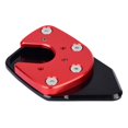 thumbnail image 3 of Almohadilla De Extensión De Soporte Lateral Antideslizante Para Motocicleta Agrandar Para Honda Nc750X 17-19 Rojo Cateissary VI002705-00, 3 of 7