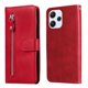 thumbnail image 1 of Estuche de Cuero PU con Cierre para Xiaomi Poco M6 Pro 5G , Funda Protectora con Billetera y Correa, 1 of 6