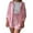 Pink, variant on Ketyyh-chn99 2 Piece Set Outfit Women Summer Pajamas for Women workout sets yoga outfits short sleeve leisure pocket home sweatpants White,M